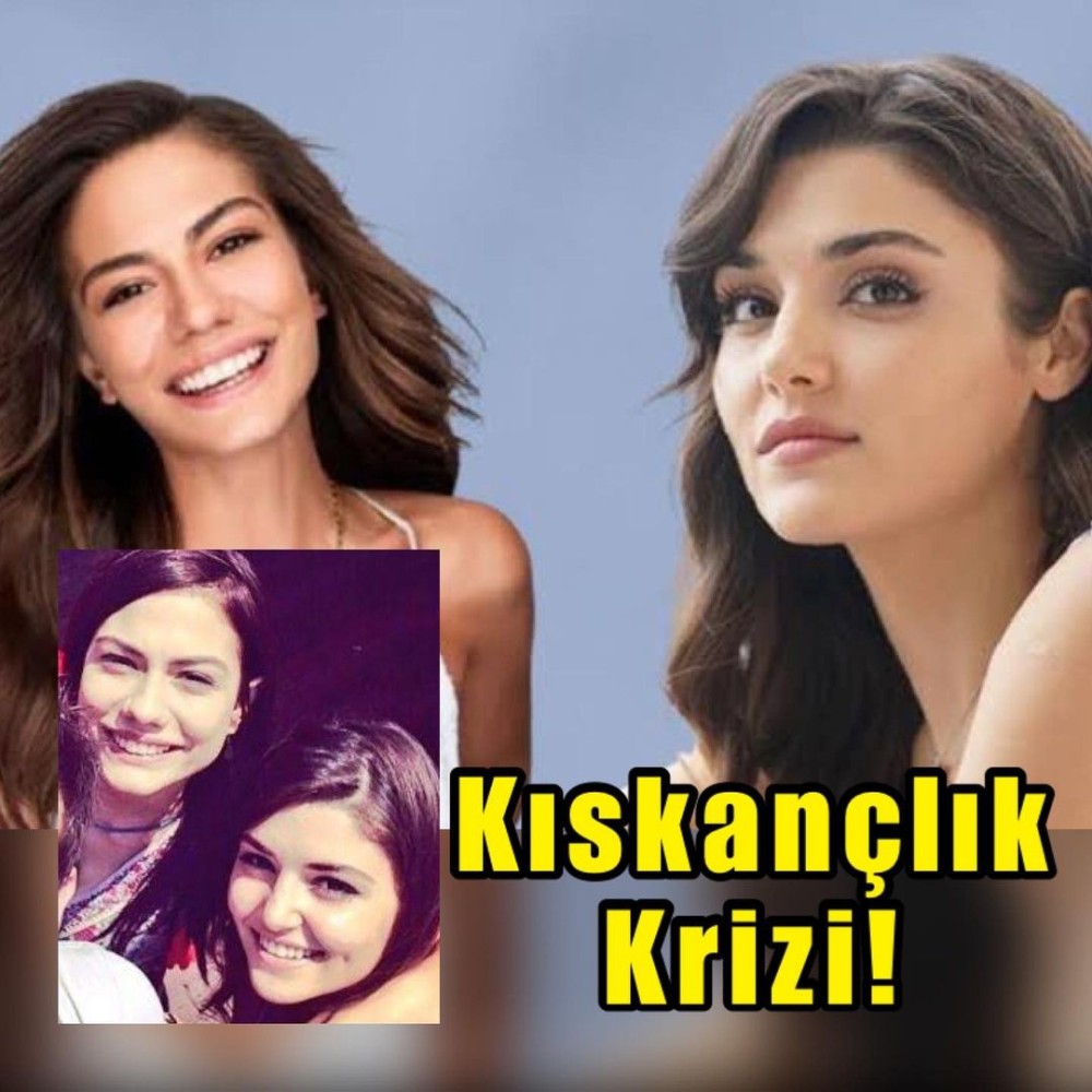 demet ozdemir ile hande ercel arasinda kiskanclik krizi